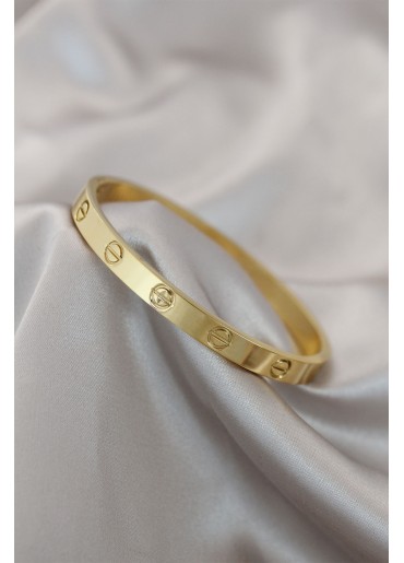Erb 316L Çelik Gold Renk Bileklik