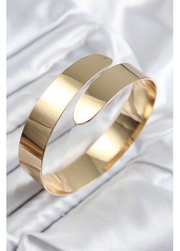 Erb Pirinç Sarmal Model Gold Renk Pazu Bileklik
