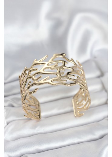 Erb Pirinç Gold Renk Vintage Model Kadın Bileklik