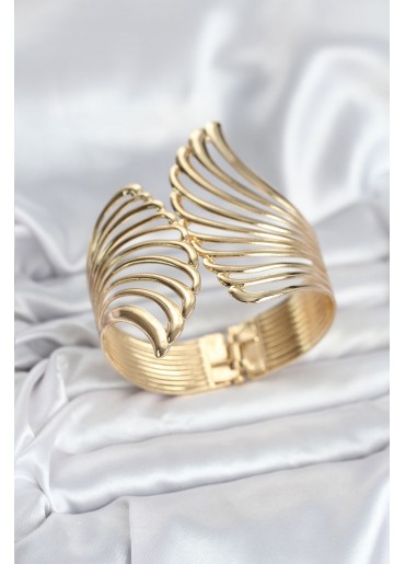 Erb Pirinç Gold Renk Vintage Kadın Bileklik