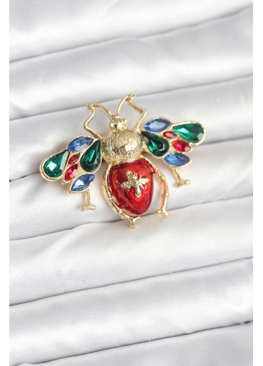 Erb Süslü Arı Model Broş