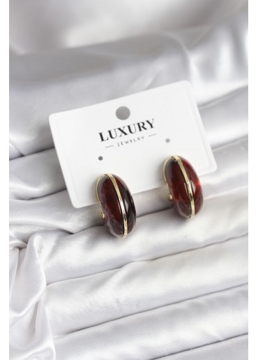 Erb Pirinç Vintage Kadın Küpe