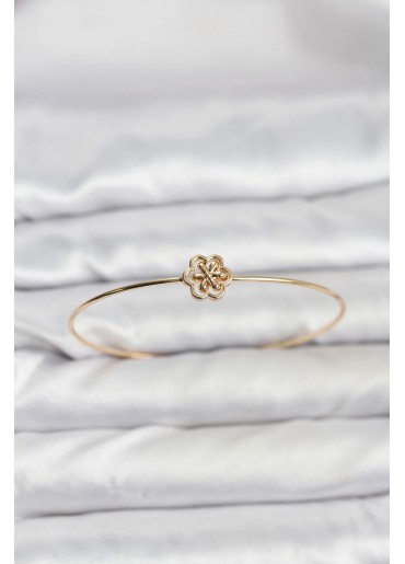 Erb Lotus Model Gold Renk Bileklik