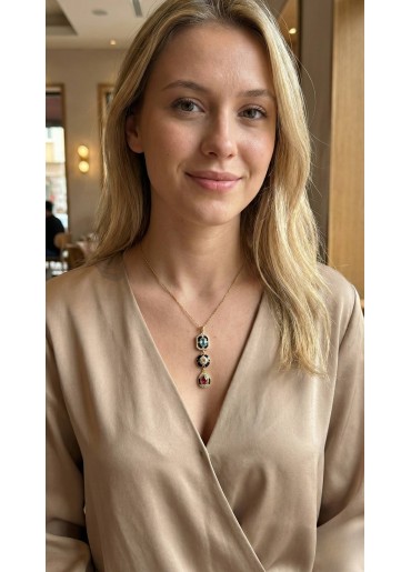 Erb 316L Çelik Vintage Model Kadın Kolye