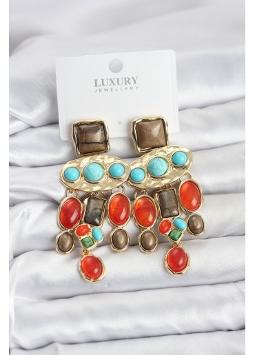 Erb Vintage Sallantılı Kadın Küpe