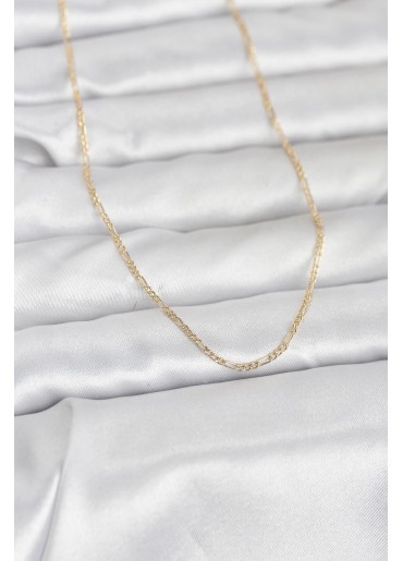 Erb CM 14K Gold Renk 60 Cm Zincirli Kadın Kolye