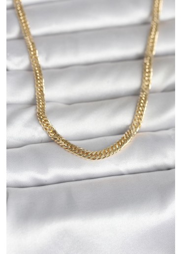Erb CM 14K Gold Renk Zincir Model 45 Cm Kadın Kolye