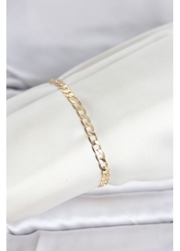 Erb CM 14K Gold Renk Halka Zincir Model Kadın Bileklik