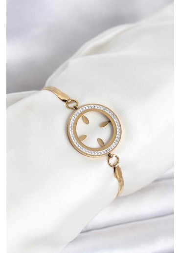 Erb 316L Çelik İtalyan Zincir Model Çeyrek Takılabilir Bileklik