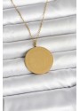 Erb 316L Çelik Gold Renk Ayetel Kürsi Ve Allah Yazılı Kolye Erb 316L Çelik Gold Renk Ayetel Kürsi Ve Allah Yazılı Kolye