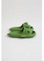  WG500 Köpekbalığı Haki Unisex Tam Ortopedik Terlik Shark Slides 