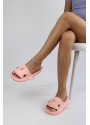  WG500 Köpekbalığı Pembe Unisex Tam Ortopedik Terlik Shark Slides