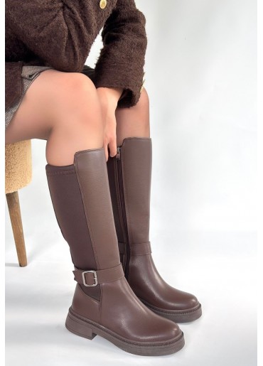 Zinda Kahverengi Cilt Çizme