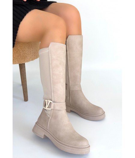 Diona Bej Nubuk Çizme Diona Bej Nubuk Çizme