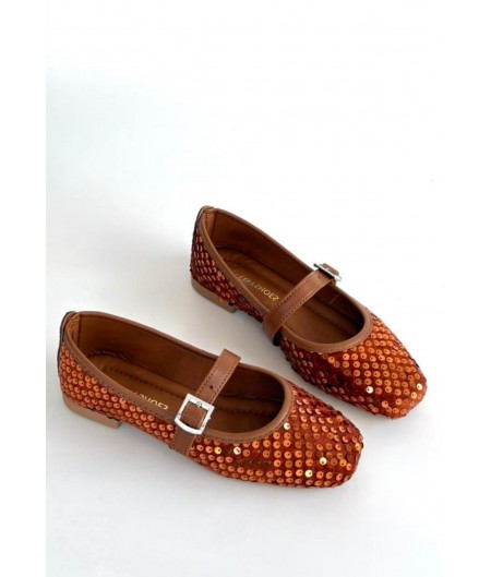 Moden Taba Süet Babet Ayakkabı