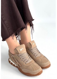 Huer Vizon Nubuk Bağcıklı Spor Ayakkabı