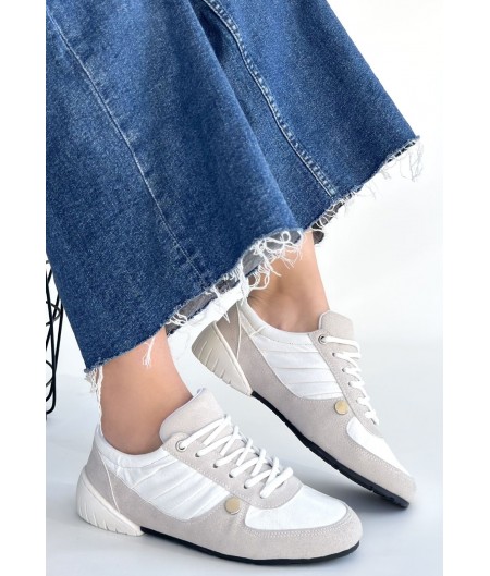 Jawen Gri Nubuk Beyaz Detaylı Spor Ayakkabı Jawen Gri Nubuk Beyaz Detaylı Spor Ayakkabı