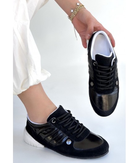 Jawen Siyah Nubuk Spor Ayakkabı Jawen Siyah Nubuk Spor Ayakkabı