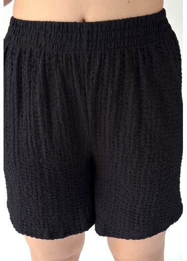 Chyy Siyah Bomber Şort