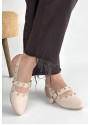 Jorwi Bej Cilt Babet Ayakkabı